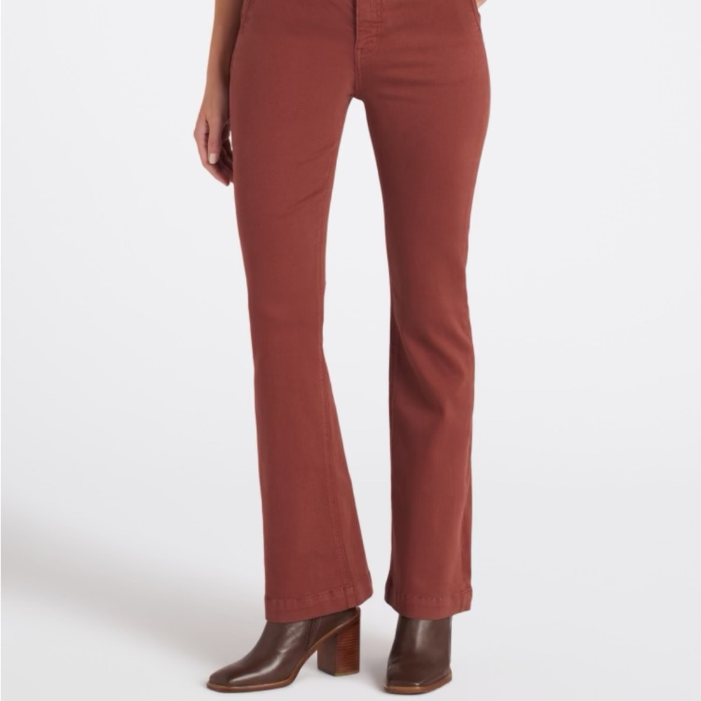 High Waisted Burnt Orange Pants